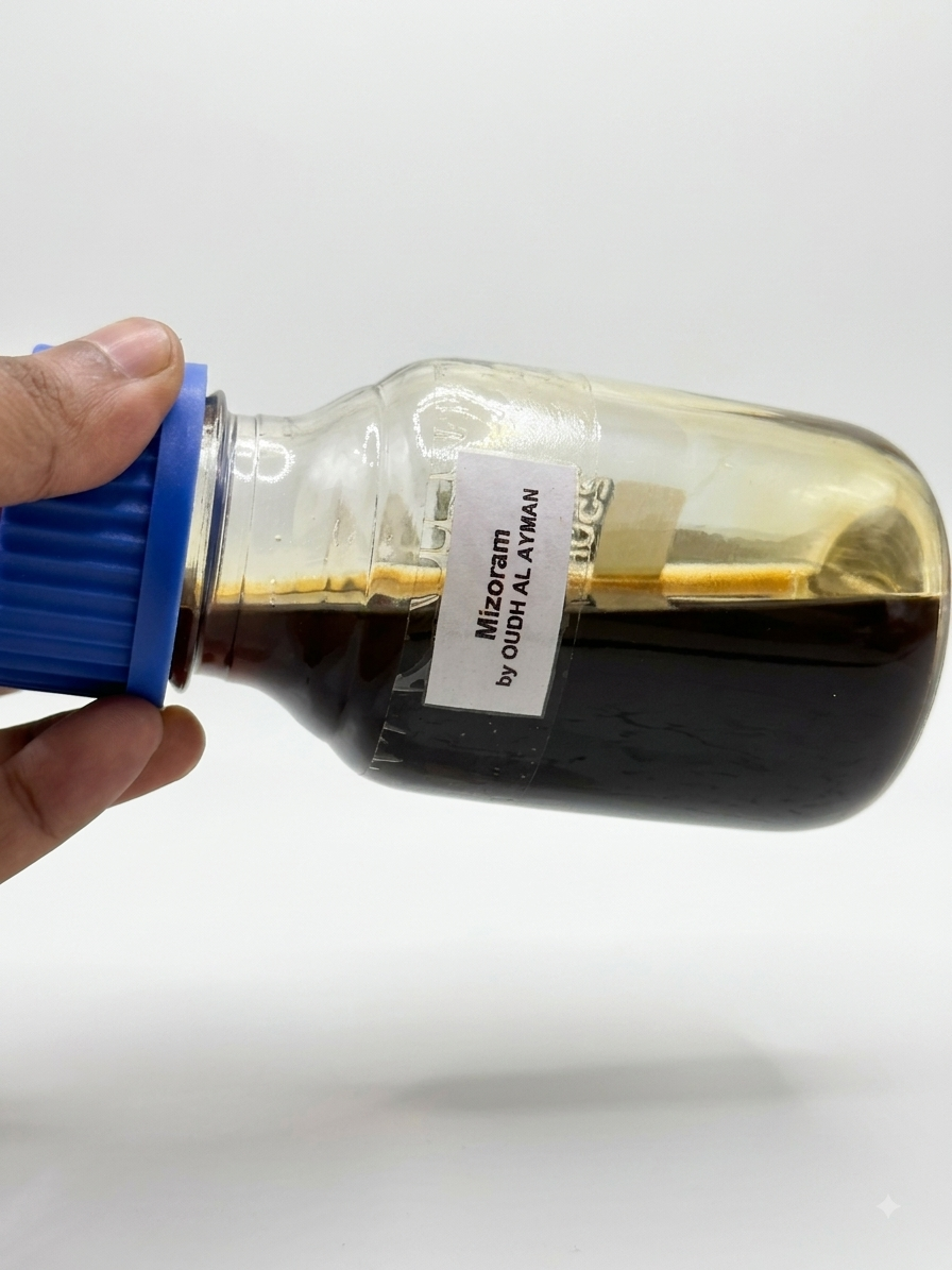 100% Pure Mizoram Oudh Oil | Rare Wild Agarwood Extract